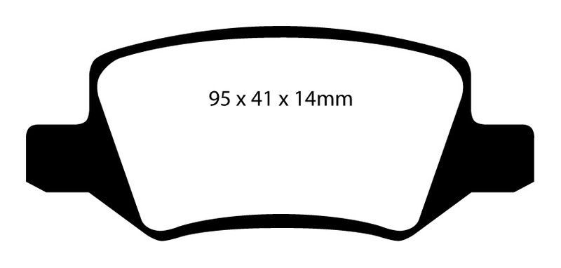 Pastillas de freno ebc DP1438