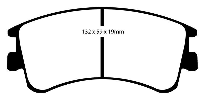 Pastillas de freno ebc DP1465