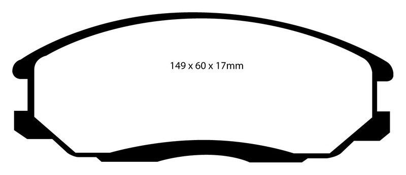 Pastillas de freno ebc DP1480