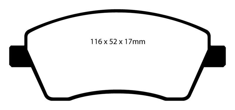 Pastillas de freno ebc DP1485