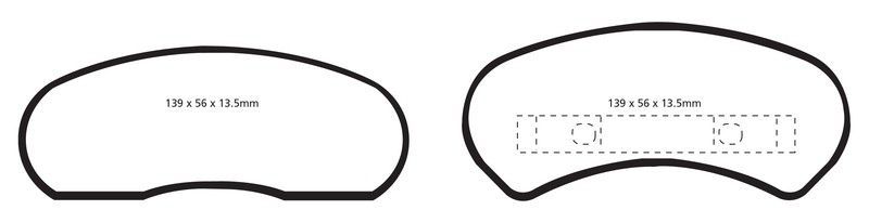 Pastillas de freno ebc DP1527