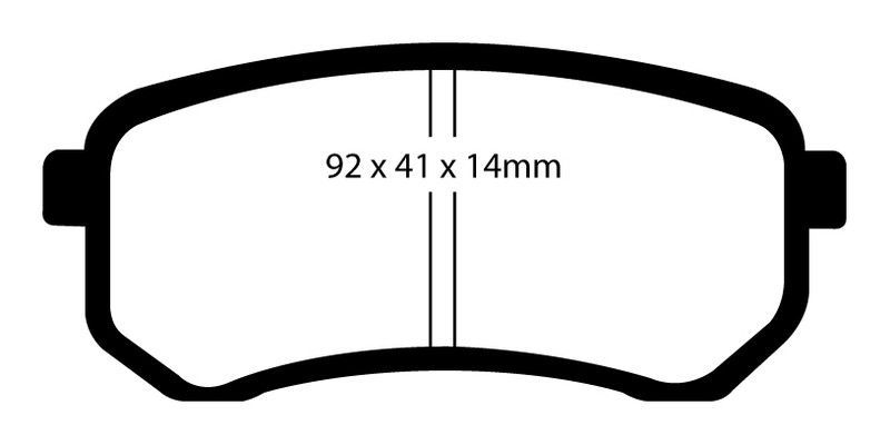 Pastillas de freno ebc DP1567