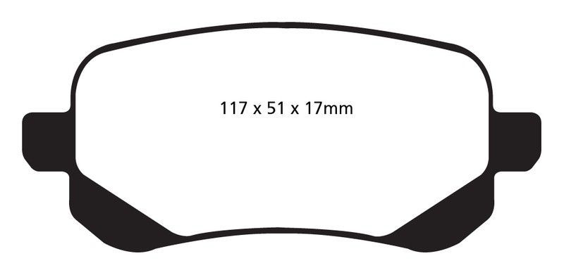 Pastillas de freno ebc DP1840