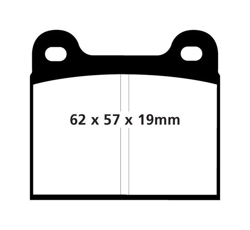 Pastillas de freno ebc DP185