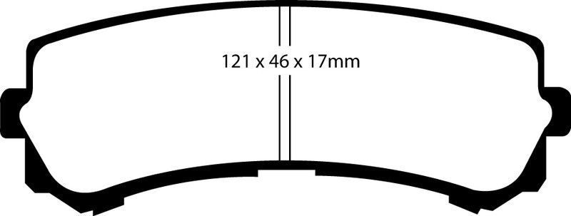 Pastillas de freno ebc DP1923