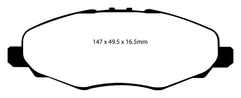 Pastillas de freno ebc DP1924