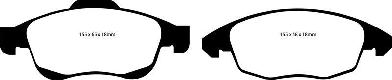 Pastillas de freno ebc DP1959