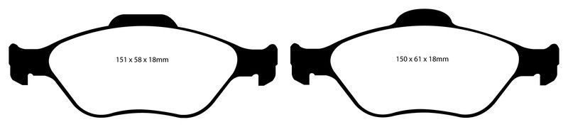 Pastillas de freno ebc DP1972