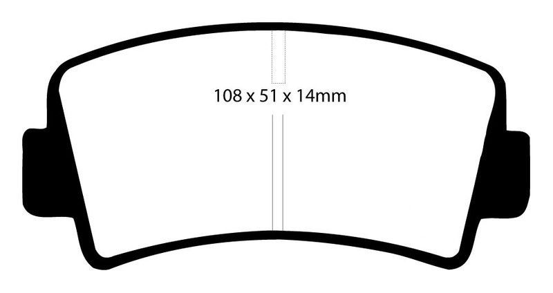 Pastillas de freno ebc DP207