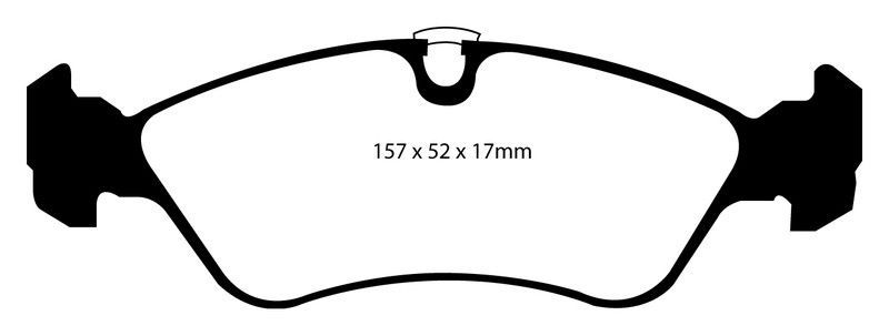 Pastillas de freno ebc DP21087