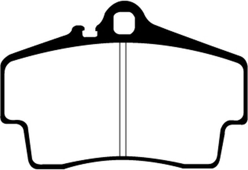 Pastillas de freno ebc DP21208