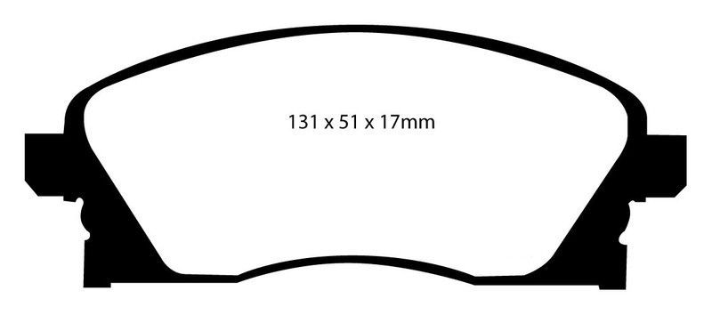 Pastillas de freno ebc DP21341