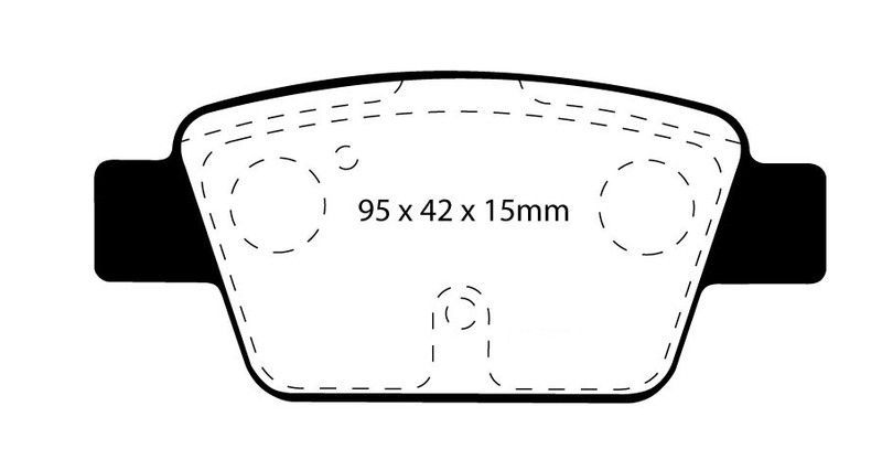 Pastillas de freno ebc DP21381