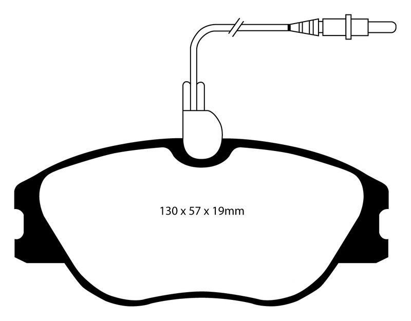 Pastillas de freno ebc DP21396