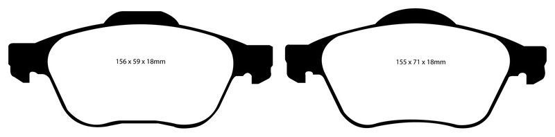 Pastillas de freno ebc DP21421