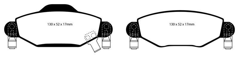 Pastillas de freno ebc DP21446