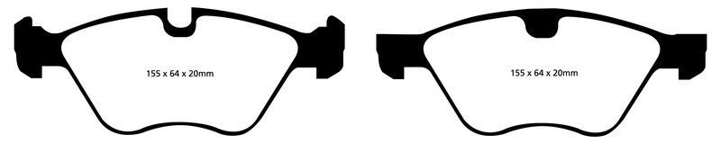 Pastillas de freno ebc DP21493