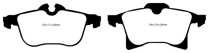 Pastillas de freno ebc DP21520