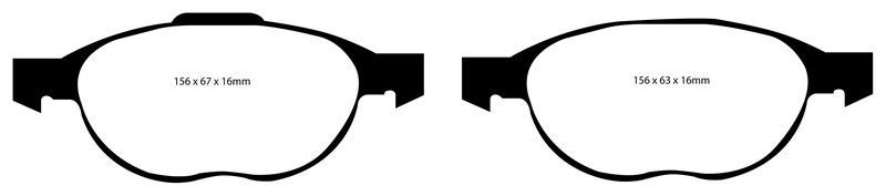 Pastillas de freno ebc DP21524