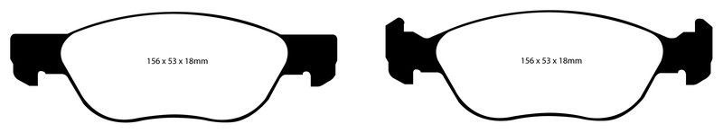 Pastillas de freno ebc DP21530