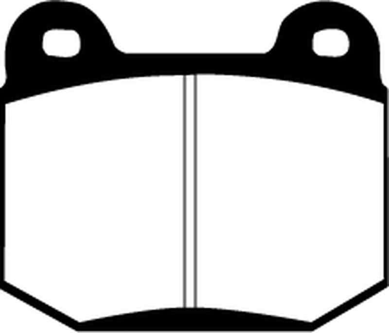 Pastillas de freno ebc DP21537