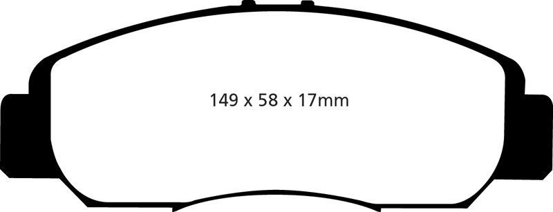 Pastillas de freno ebc DP21669