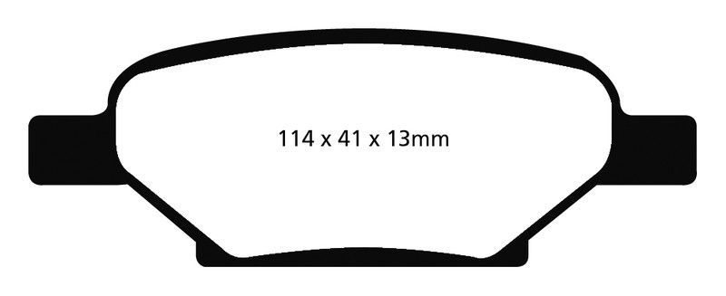 Pastillas de freno ebc DP21704