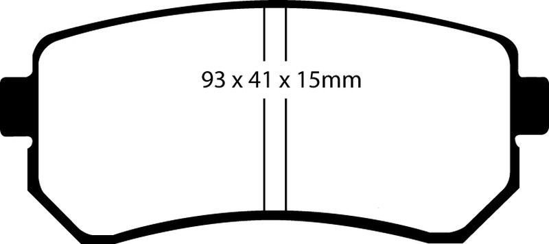 Pastillas de freno ebc DP21769