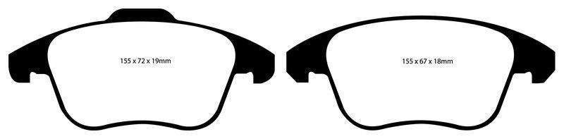 Pastillas de freno ebc DP21960