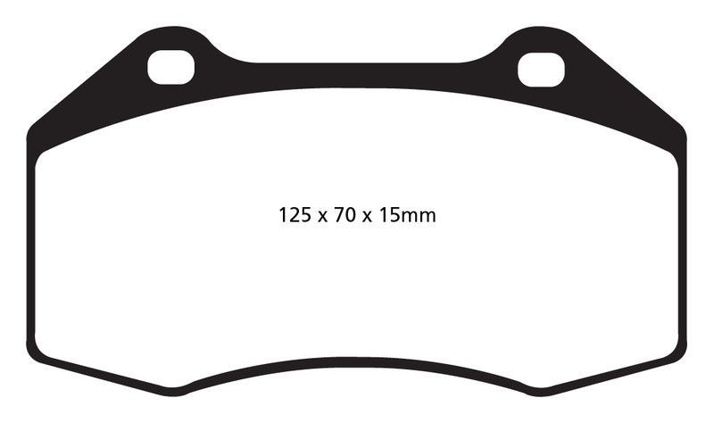Pastillas de freno ebc DP22021