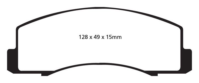 Pastillas de freno ebc DP22035
