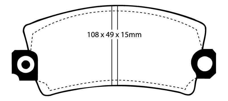 Pastillas de freno ebc DP2269