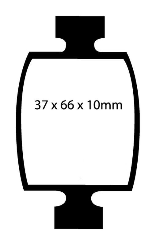 Pastillas de freno ebc DP249