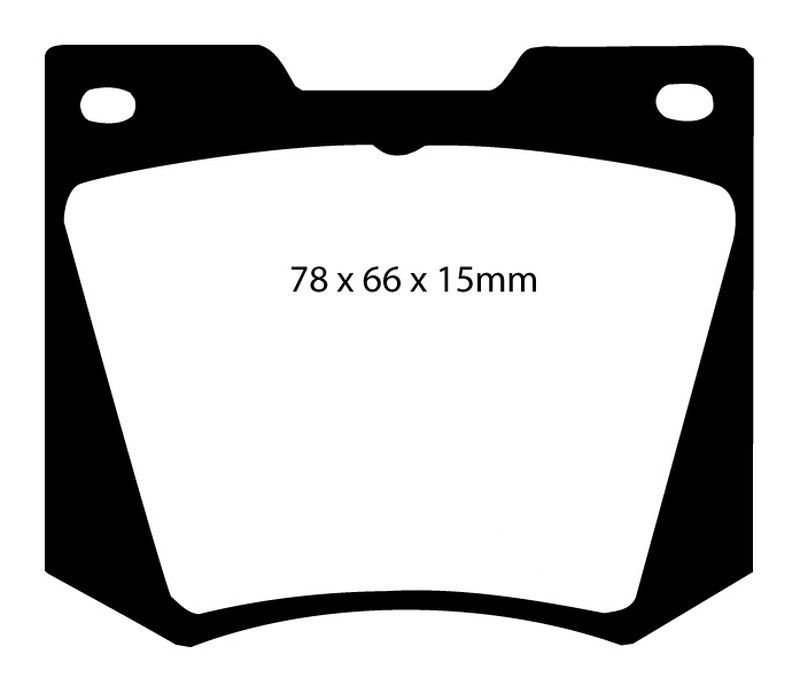 Pastillas de freno ebc DP258