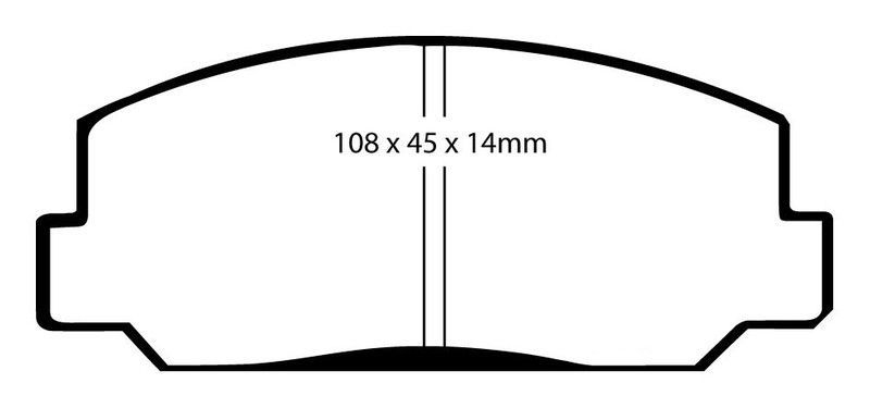 Pastillas de freno ebc DP281