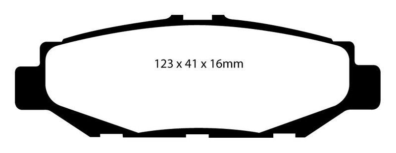 Pastillas de freno ebc DP2848