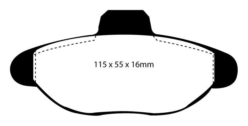 Pastillas de freno ebc DP2944