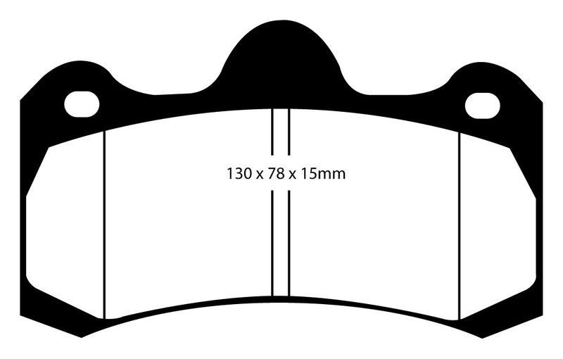 Pastillas de freno ebc DP3045C
