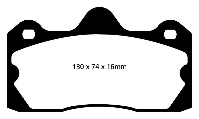 Pastillas de freno ebc DP3060C