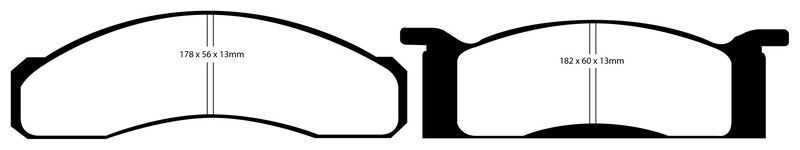 Pastillas de freno ebc DP31158C