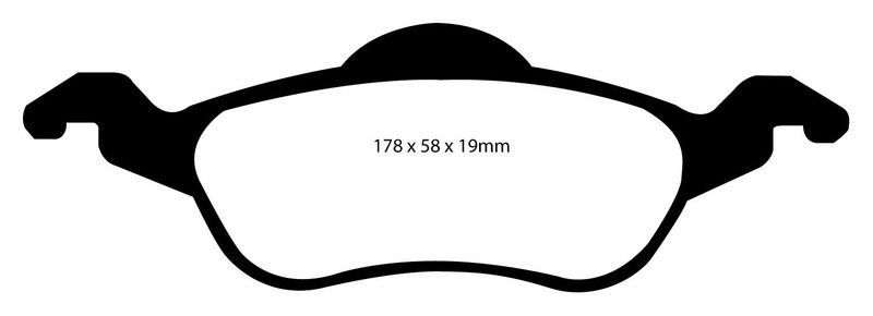 Pastillas de freno ebc DP31185C