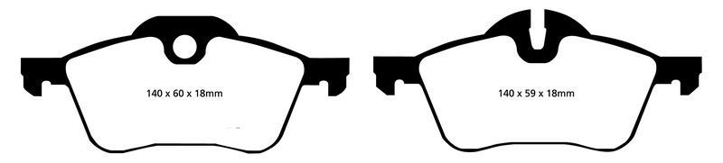 Pastillas de freno ebc DP31388C