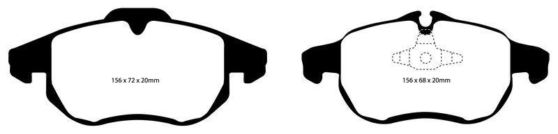 Pastillas de freno ebc DP31414C