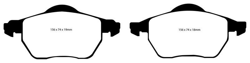 Pastillas de freno ebc DP31439C