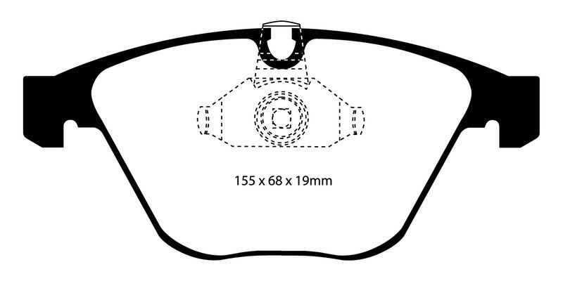 Pastillas de freno ebc DP31449C