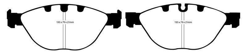 Pastillas de freno ebc DP31482C