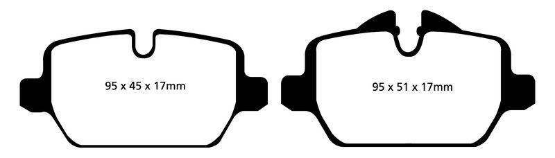 Pastillas de freno ebc DP31576C