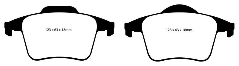 Pastillas de freno ebc DP31680C