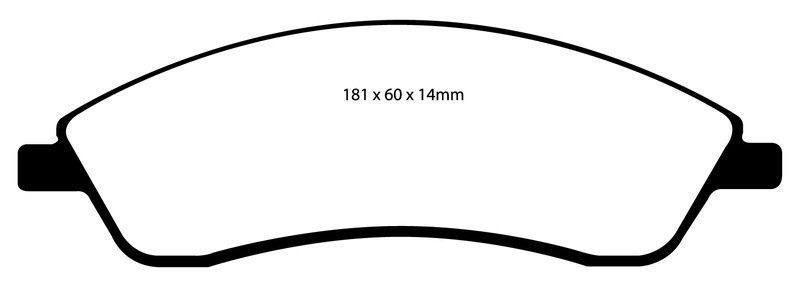 Pastillas de freno ebc DP31692C