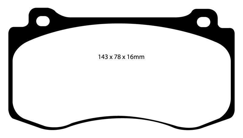 Pastillas de freno ebc DP31764C